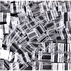 Miyuki Tila Beads 5mm TL-0131 - Crystal x10g