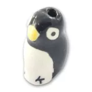 Pinguino in ceramica mm. 20x12 Nero