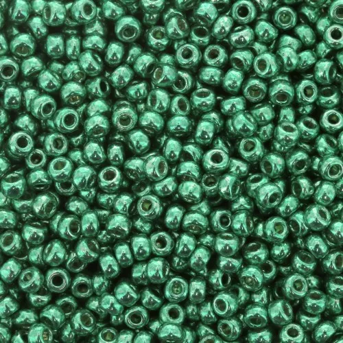 Rocaille Miyuki Duracoat 11/0 5105 - Galvanized Dark Mint Green x8g