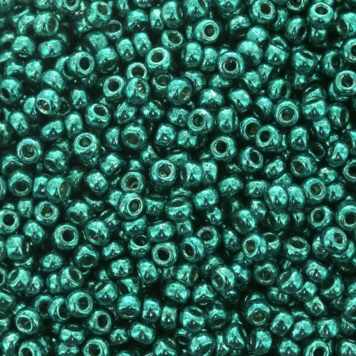 Rocaille Miyuki Duracoat 11/0 5106 - Galvanized Dark Aqua Green x8g