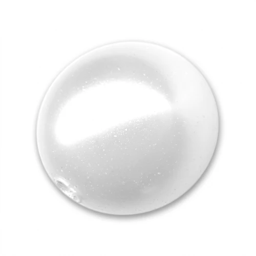 Perlina PureCrystal mezza forata 5818 mm. 10 White Pearl x1