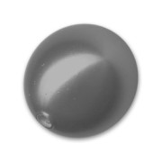 Perlina PureCrystal mezza forata 5818 mm. 10 Black Pearl x1|raw }}