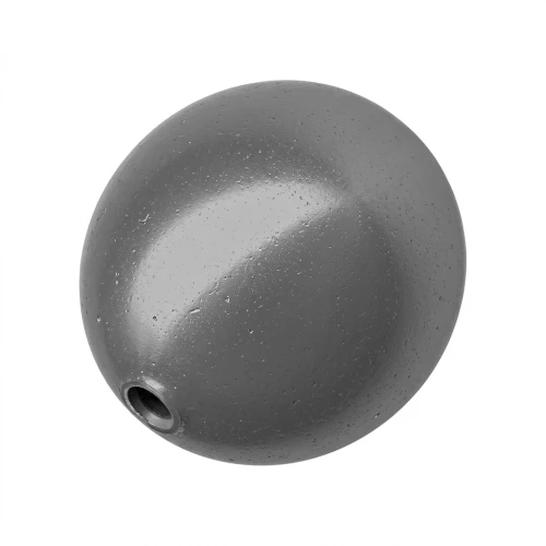 Perlina PureCrystal mezza forata 5818 mm. 10 Black Pearl x1