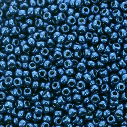 Rocaille Miyuki Duracoat 11/0 5116 - Galvanized Deep Aqua Blue x8g