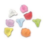 Set di fiori mm. 9x10 Multicolori Frosted x20|raw }}