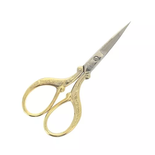 Forbici di ricamo lavorato 9 cm - Premax - Dorato x1