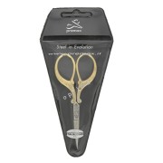 Forbici di ricamo lavorato 9 cm - Premax - Dorato x1