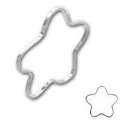 Intercalari mm. 10 rodiato x6