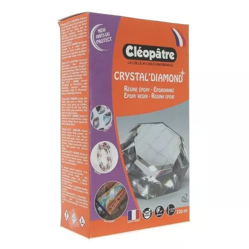 Resina per fare delle inclusioni Crystal'Diamond ml 720