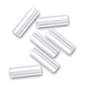 Perla Preciosa, tubetti da 6,5x2 mm, Crystal, 20 g