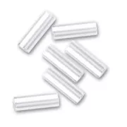 Perla Preciosa, tubetti da 6,5x2 mm, Crystal, 20 g