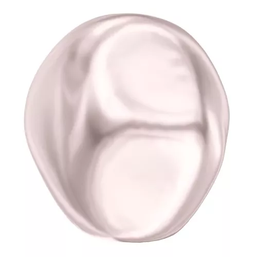 Barocco madreperlacea PureCrystal 5841 perla irregolare 8 mm Rosaline Pearl x1
