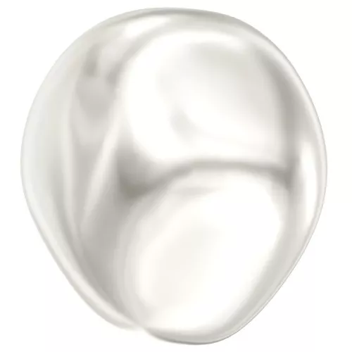 Barocco madreperlacea PureCrystal 5841 perla irregolare 12 mm White Pearl x1