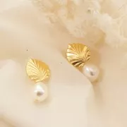 Barocco madreperlacea PureCrystal 5841 perla irregolare 12 mm Dark Grey Pearl x1