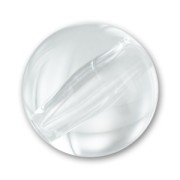 Perla rotonda da 14 mm in resina trasparente - Crystal x1