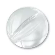 Perla rotonda da 14 mm in resina trasparente - Crystal x1