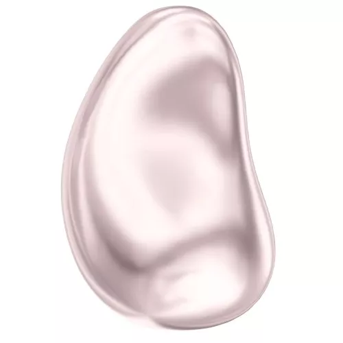 Barocco madreperlacea PureCrystal 5843 perla goccia irreg. 16 mm Rosaline Pearl x1