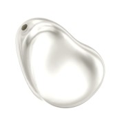 Barocco madreperlacea PureCrystal 5843 perla goccia irregolare 16 mm White Pearl x1