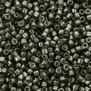 Miyuki Delica Duracoat 11/0 DB2512 - Galvanized Dark Steel Green x8g|raw }}