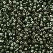 Miyuki Delica Duracoat 11/0 DB2512 - Galvanized Dark Steel Green x8g