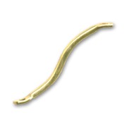 Intercalari tubo 2 anellini mm. 22 dorato x20