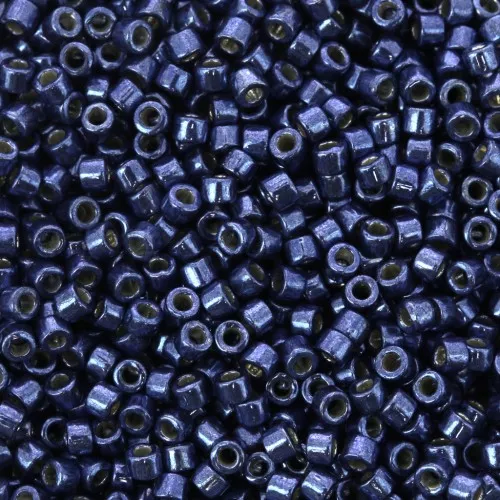 Miyuki Delica Duracoat 11/0 DB2517 - Galvanized Mermaid Blue x8g