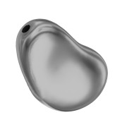 Barocco madreperlacea PureCrystal 5843 perla goccia irreg. 12 mm Dark Grey Pearl x1