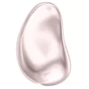 Barocco madreperlacea PureCrystal 5843 perla goccia irreg. 12 mm Rosaline Pearl x1