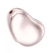 Barocco madreperlacea PureCrystal 5843 perla goccia irreg. 12 mm Rosaline Pearl x1