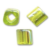 Cubi Toho 4 mm TC-04-164 - Trans-Rainbow Lime Green