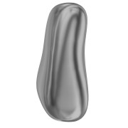 Barocco madreperlacea Swaro. 5844 perla irregolare 10 mm Dark Grey Pearl x1