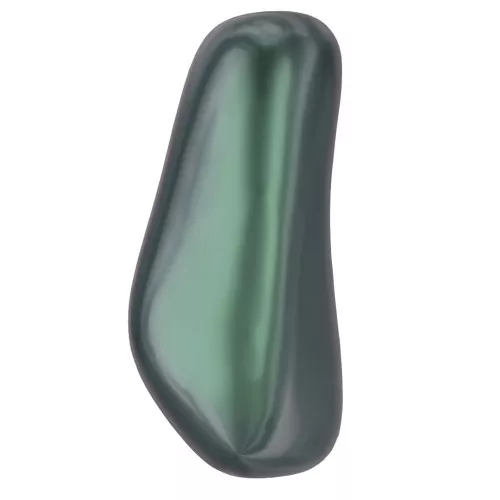 Barocco madreperlacea Swaro 5844 perla irregolare 10mm Irid Tahitian Look Pearl x1