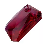 Pendente PureCrystal 6435 11.5x8 mm - Scarlet x1