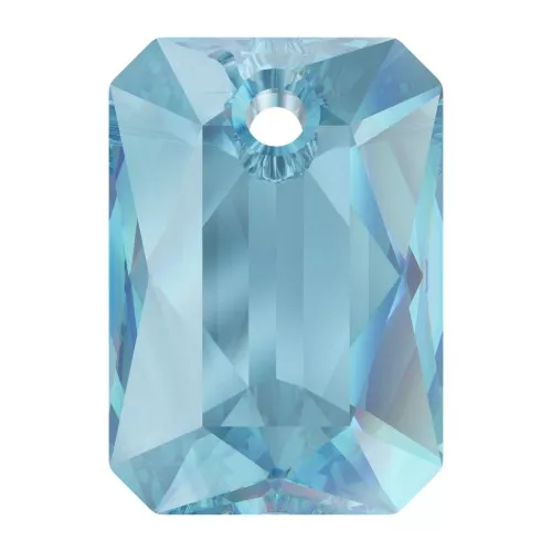 Pendente PureCrystal 6435 11.5x8 mm - Aquamarine x1