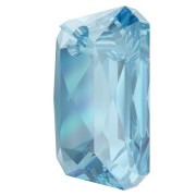 Pendente PureCrystal 6435 11.5x8 mm - Aquamarine x1