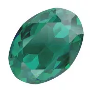 Cabochon PureCrystal 4120 ovale 18x13 mm - Emerald Ignite x1