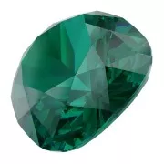 Cabochon PureCrystal  4470 10mm Emerald Ignite x1