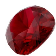 Cabochon PureCrystal  4470 10mm Scarlet Ignite x1