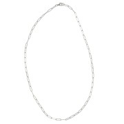 Collana di 60 cm maglia rettangolo 4 mm - Acciaio inossidabile 304 x 1|raw }}