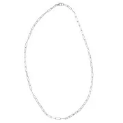 Collana di 60 cm maglia rettangolo 4 mm - Acciaio inossidabile 304 x 1