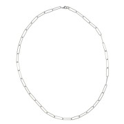 Collana de 70 cm maglia rettangolo 6 mm - Acciaio inossidabile x 1|raw }}