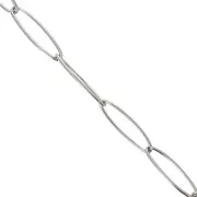 Collana di 60 cm maglia Rombo 5.8 mm - Acciaio inossidabile x 1