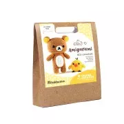 Kit di ricamo Amigurumi 13 cm - Rilakkuma