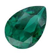Cabochon PureCrystal 4320 14mmx10 Emerald Ignite x1|raw }}