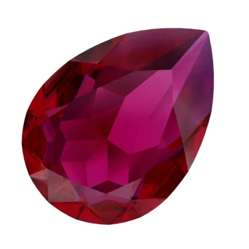 Cabochon PureCrystal 4320 14mmx10 Scarlet Ignite x1