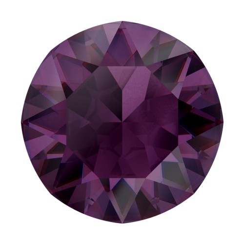 Cabochon PureCrystal 1088 6mm Amethyst Ignite x1