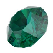 Cabochon PureCrystal 1088 8mm Emerald Ignite x1