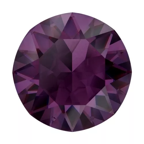 Cabochon PureCrystal 1088 8mm Amethyst Ignite x1