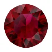 Cabochon PureCrystal 1088 8mm Scarlet Ignite x1