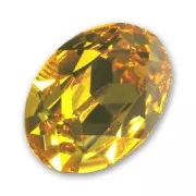 Cabochon PureCrystal 4120 ovale mm. 8x6 Sunflower